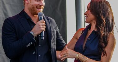 The Duchess of Sussex donned more than £237,000 worth of jewellery as she attended a charity event with her husband this weekend