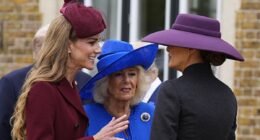 Melania Trump and Princess Kate make bold fashion choices for their historic first outing together
