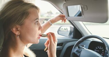 A Melbourne motorist has unleashed an angry rant online after claiming a woman applied makeup, wore headphones, and brake-checked cars during peak-hour traffic [STOCK image]