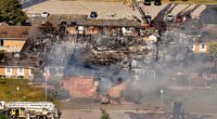 Four churchgoers have died, with at least eight more injured and others still unaccounted for after a gunman set fire to a Mormon church in Michigan and began shooting at congregants