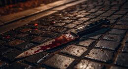 Migrant Fatally Shot During Stabbing Spree.