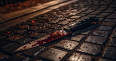 Migrant Fatally Shot During Stabbing Spree.