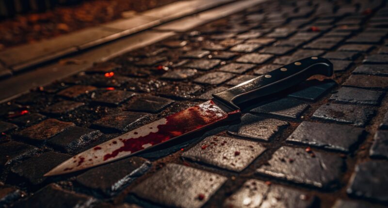 Migrant Fatally Shot During Stabbing Spree.
