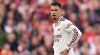 Gabriel Martinelli put in another underwhelming display on the left wing for Arsenal