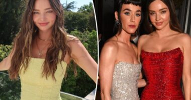 Miranda Kerr says Katy Perry 'won't go without' this moisturizer