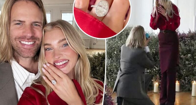 Model Elsa Hosk says 'yes' to longtime partner Tom Daly with Tiffany engagement ring