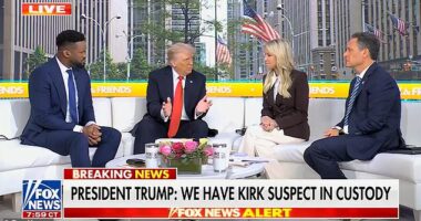 Trump spoke about the heartbreaking moment he learned the Turning Point USA leader was assassinated.