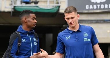 The player is now training with his national team set-up ahead of World Cup qualifying games