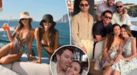Nina Dobrev soaks up the sun on yacht vacation with Zac Efron, Chace Crawford and pals after Shaun White split