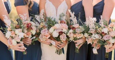 'One of my oldest and dearest friends from high school is getting married in a few months' time - should I tell her that her fiancé keeps messaging me?' (Stock image posed by models)