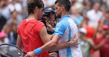 Novak Djokovic v Taylor Fritz start time: When is US Open quarter-final?