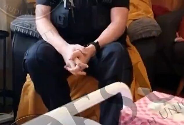 Thames Valley Police has come under fire after one of its officers was sent to question an American woman over claims she had made a 'threatening' post online