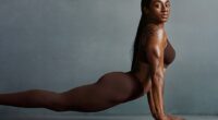 Olympic sprinter Sha'Carri Richardson shows off her figure in the new NikeSKIMS range