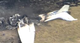 One person was killed and three others were left injured when two small planes collided in mid-air outside of a Colorado airport