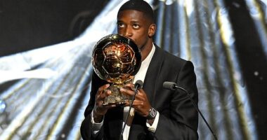 Ousmane Dembele secured a comfortable victory in the Ballon d'Or on Monday night