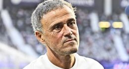 Paris Saint-Germain manager Luis Enrique has been taken to hospital for emergency surgery
