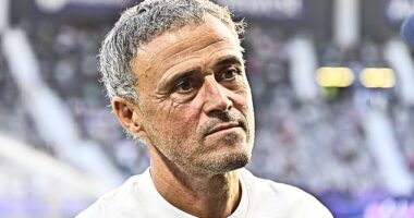 Paris Saint-Germain manager Luis Enrique has been taken to hospital for emergency surgery