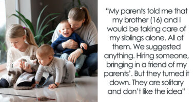 Parents Leave 19YO And 16YO Responsible For 8 Siblings While They Are Abroad, 19YO Says No Way