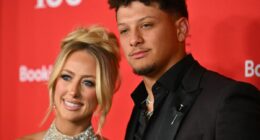 Patrick Mahomes' Wife Brittany Shares 2-Word Message Before Ravens