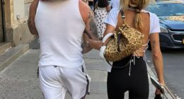Pip Edwards, 45, set tongues wagging on Saturday when she was spotted linking arms with a hunky Sydney man