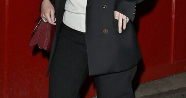 Princess Eugenie looked chic as she stepped out to mark the launch of London Fashion Week on Thursday evening