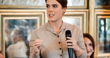 Princess Eugenie (pictured) took to Instagram on Friday to share her first public statement since an email sent by her mother to Jeffrey Epstein was leaked last weekend