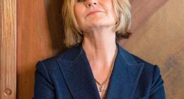 She's now a prominent businesswoman, broadcaster, author, and activist, but Mary Portas's road to success was far from an easy ride (pictured in 2023)