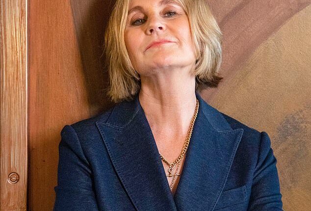 She's now a prominent businesswoman, broadcaster, author, and activist, but Mary Portas's road to success was far from an easy ride (pictured in 2023)