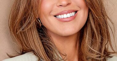 Singer and mother of two Rachel Stevens, 47