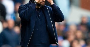 Russell Martin is left dejected after watching Rangers fail to win another home match