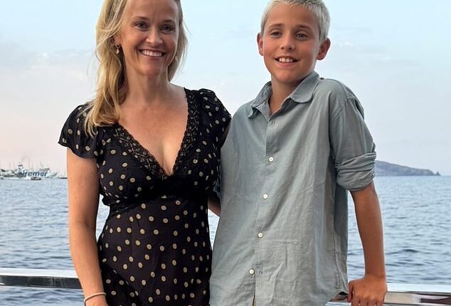 Reese Witherspoon shared a rare photo of her youngest child Tennessee, whom she shares with her ex-husband Jim Toth