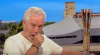 Reporter Mike McCarthy (pictured) fought back tears on live television as he revealed his late son's 'dying wish' during an emotional appearance on BBC Breakfast on Sunday