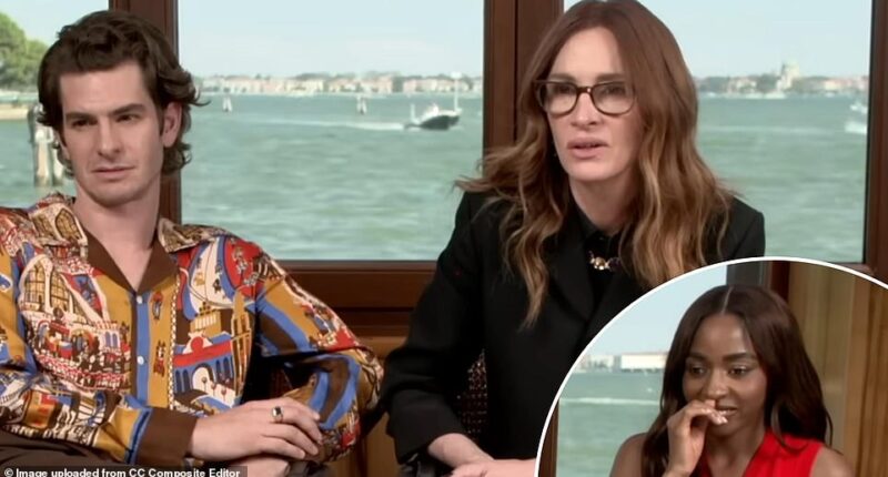 An Italian journalist has issued a brash response following a controversial interview with After the Hunt stars Ayo Edebiri, Julia Roberts and Andrew Garfield.
