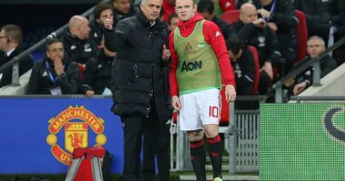 Wayne Rooney has recounted an exchange he had with Jose Mourinho back when they were both at Man United