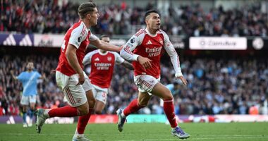 Gabriel Martinelli's dramatic late equaliser for Arsenal was inspired by his girlfriend