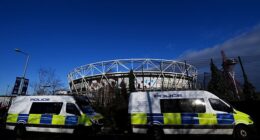 Security measures have been ramped up for West Ham's Premier League clash with Tottenham