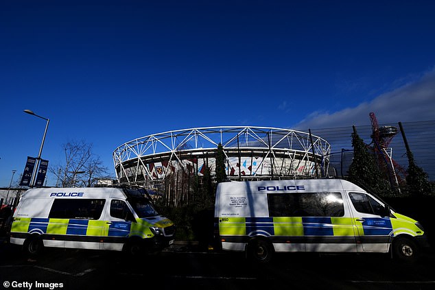 Security measures have been ramped up for West Ham's Premier League clash with Tottenham