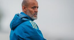 Nuno Espirito Santo left club record signing Omari Hutchinson out of his Europa League squad