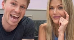 Robert Irwin is working hard to get into shape ahead of his upcoming stint on Dancing with the Stars US. Pictured with dance partner Witney Carson