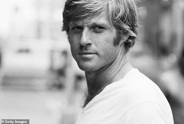 Robert Redford during the filming of the 1975 movie Three Days of the Condor