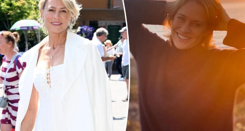 Robin Wright reveals she fled the US for England