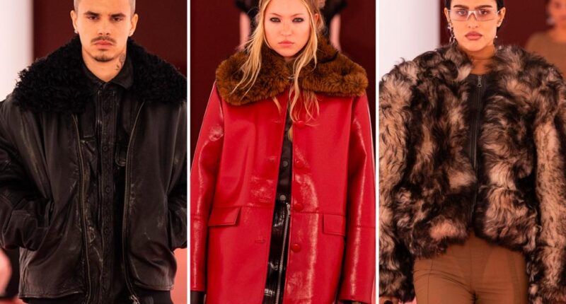 Romeo Beckham, Iris Law, Lila Moss Walk H&M LFW Show