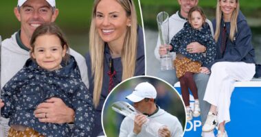 Rory McIlroy and wife Erica Stoll put on united front at Irish Open 6 months after icy Masters appearance