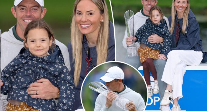 Rory McIlroy and wife Erica Stoll put on united front at Irish Open 6 months after icy Masters appearance