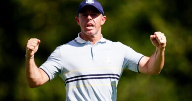 Rory McIlroy the centre of attention as Europe control opening day of Ryder Cup