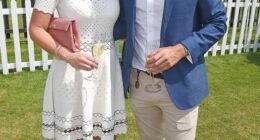 Natasha Archer pictured with royal photographer Chris Jackson. The pair's eight-year marriage seems to have come to an end