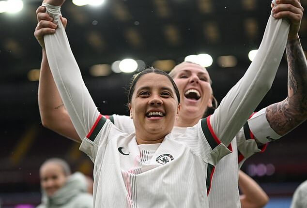 Sam Kerr scores her 100th goal for Chelsea, a huge milestone after spending 634 days sidelined with injury