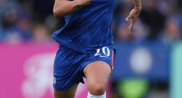 Sam Kerr returned for Chelsea after 634 days out of the game with a serious knee injury