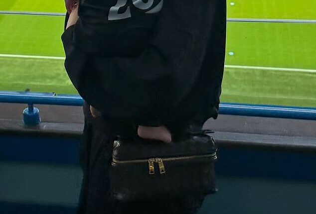 Sam Kerr's fiancée Kristie Mewis has revealed the 'craziest' nickname for their son Jagger - Mr Moo Moo (they are pictured together, at a recent WSL game)