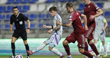 Gannon Doak turn on the style for Scotland in their 2-0 World Cup qualifying win over Belarus